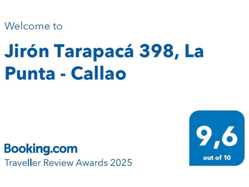 Jiron Tarapaca 398, La Punta - Callao Apartment *
